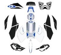 Resin Bike Kit Integral Motorcycle 3D Stickers Compatible with BMW R1300GS Light White 2023-2026. Kit Bike Protection from Impact and Scratches. Sticker 3D Resin Gadget Moto