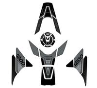 Resin Bike Kit Motorcycle 3D Stickers Compatible with Triumph Tiger 1200 GT Pro 2022-2025. Kit Bike Protection from Impact and Scratches. Sticker 3D Resin Gadget Moto