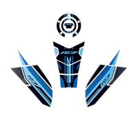 Resin Bike Kit Motorcycle 3D Stickers Compatible with Yamaha YZF R7 2021-2025 Icon Blue. Kit Bike Protection from Impact and Scratches. Sticker 3D Resin Gadget Moto