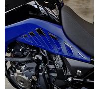 Resin Bike Motorbike 3D Stickers Compatible with Suzuki V-Strom 800 DE 2023-2024 Black/Blue. Bike Tank Side Protector Grip from Impact and Scratches. Sticker 3D Resin Gadget Moto