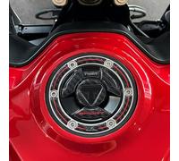 Resin Bike Motorcycle 3D Sticker Compatible with Triumph Tiger Sport 660 2022-2025. Fuel Cap Protection from Bumps and Scratches. 3D Resin Coated Stickers - Gadget Moto