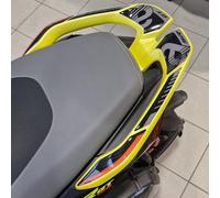 Resin Bike Motorcycle 3D Stickers Compatible with Aprilia SR 125-200 2022-2023. Passenger Handles Protections from Impact and Scratches. Resin Stickers - Gadget Moto