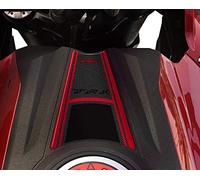 Resin Bike Motorcycle 3D Stickers Compatible with Benelli Trk 502 2017-2025 Metallic Red. Tank Protector Protections from Impact and Scratches. Resin Stickers - Gadget Moto