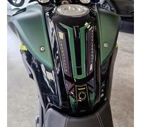 Resin Bike Motorcycle 3D Stickers Compatible with Benelli TRK 702X Forest Green 2023-2025. Tank Protector and Key Area Protections from Bumps and Scratches. Resin Stickers Gadget Moto