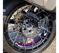 Resin Bike Motorcycle 3D Stickers Compatible with BMW R 1250 GS Adventure Rallye 2022. 17" and 19" Wheels Protections from Bumps and Scratches. Resin Stickers Kit - Gadget Moto