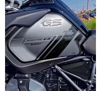 Resin Bike Motorcycle 3D Stickers Compatible with Bmw R 1250 GS Adventure Triple Black 2021-2024. Tank Side Protections from Impact and Scratches. Resin Stickers - Gadget Moto