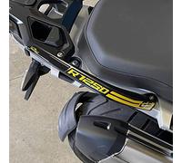 Resin Bike Motorcycle 3D Stickers Compatible with BMW R 1250 GS Edition 40th 2021-2020. Passenger Handle Protections from Bumps and Scratches. Pair of Resin Stickers - Gadget Moto