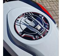 Resin Bike Motorcycle 3D Stickers Compatible with BMW R 1250 GS Trophy 2023. Tank Cap Protection from Bumps and Scratches. Motorcycle Resin Stickers - Gadget Moto