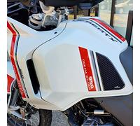 Resin Bike Motorcycle 3D Stickers Compatible with Ducati DesertX 2022-2026. Tank Side Protectors from Bumps and Scratches. Pair of Resin Stickers Resin - Gadget Moto