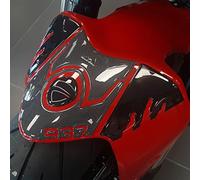 Resin Bike Motorcycle 3D Stickers Compatible with Ducati Monster 937 2021-2025. Front Fender Protection from Bumps and Scratches. Motorcycle Resin Stickers - Made in Italy