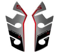 Resin Bike Motorcycle 3D Stickers Compatible with Ducati Multistrada 1260 S 2020 Grand Tour. Guards Covers Front Fender Protections from Impact and Scratches. Resin Stickers - Gadget Moto