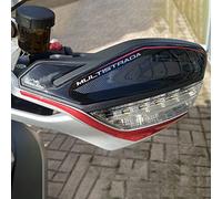 Resin Bike Motorcycle 3D Stickers Compatible with Ducati Multistrada 1260 S Grand Tour 2018-2020. Handguards Protections from Impact and Scratches. Pair of 3D Resin Stcikers - Gadget Moto