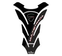 Resin Bike Motorcycle 3D Stickers Compatible with Ducati Multistrada 950-1200. Tank Protector Protection from Impact and Scratches. Resin Sticker Carbon Fiber Effect - Gadget Moto