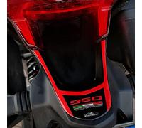 Resin Bike Motorcycle 3D Stickers Compatible with Ducati Multistrada 950 2018-2020. Tail Section Protection from Bumps and Scratches. Resin Stickers - Gadget Moto