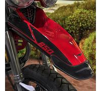 Resin Bike Motorcycle 3D Stickers Compatible with Guzzi V85 TT 2021 2022. Front Fender Protection from Bumps and Scratches. Motorcycle Resin Stickers - Gadget Moto