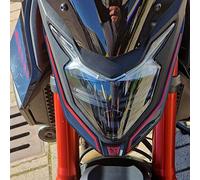 Resin Bike Motorcycle 3D Stickers Compatible with Honda Hornet CB 750 2023 Red Metallized. Front Headlamp Protection from Bumps and Scratches. Resin Stickers - Gadget Moto