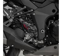 Resin Bike Motorcycle 3D Stickers Compatible with Kawasaki Ninja 1000 SX 2024-2025 Red. Bike Protection Heel Pad From Bumps And Scratches. Pair Of Stickers 3D Resin Gadget Moto