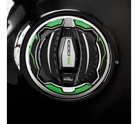 Resin Bike Motorcycle 3D Stickers Compatible with Kawasaki Ninja 1000 SX 2024. Bike Tank Cap Protection from Impact and Scratches. Sticker 3D Resin Gadget Moto
