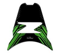 Resin Bike Motorcycle 3D Stickers Compatible with Kawasaki Z 400 2019-2020 Metallic Green. Tank Protector Protection from Impact and Scratches. Slim Version Resin Stickers - Gadget Moto