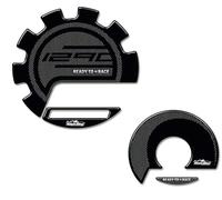 Resin Bike Motorcycle 3D Stickers Compatible with KTM 1290 Super Adventure S-R 2017-2024. Crankcase Protections from Impact and Scratches. Resin Stickers - Gadget Moto