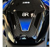 Resin Bike Motorcycle 3D Stickers Compatible with Suzuki GSX 8R 2024-2025 Blue. Bike Tank Protector from Impact and Scratches. Sticker 3D Resin Gadget Moto