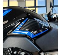 Resin Bike Motorcycle 3D Stickers Compatible with Suzuki GSX 8R 2024-2025 Blue. Bike Tank Side Protector from Impact and Scratches. Sticker 3D Resin Gadget Moto