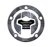 Resin Bike Motorcycle 3D Stickers Compatible with Suzuki GSX-S 1000 2021-2026 Blue Miami. Tank Cap Protection from Impact and Scratches. Resin Stickers - Made in Italy