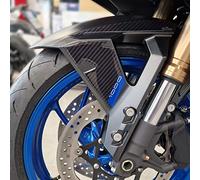 Resin Bike Motorcycle 3D Stickers Compatible with Suzuki GSX-S 1000 GT 2022-2025 Blue Metal. Side Plates Fender Protection from Bumps and Scratches. Resin Stickers - Carbon Fiber Effect - Gadget Moto