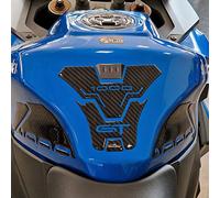 Resin Bike Motorcycle 3D Stickers Compatible with Suzuki GSX-S 1000 GT 2022-2025. Tank Protector Protection from Impact and Scratches. Resin Stickers - Carbon Fiber Effect - Made in Italy