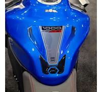 Resin Bike Motorcycle 3D Stickers Compatible with Suzuki GSX-S 1000 GX 2024 Blue. Bike Tank Protector from Impact and Scratches. Sticker 3D Resin Gadget Moto
