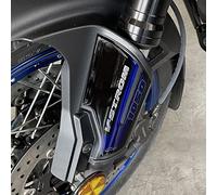 Resin Bike Motorcycle 3D Stickers Compatible with Suzuki V-Strom 1050 XT ABS 2022 Aspen Grey. Side Plates Fender Protection from Bumps and Scratches. Pair of Resin Stickers - Gadget Moto