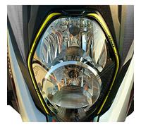 Resin Bike Motorcycle 3D Stickers Compatible with Suzuki V-Strom 650 2017-2021. Headlight Protection from Bumps and Scratches. Motorcycle Resin Stickers - Gadget Moto