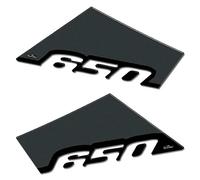 Resin Bike Motorcycle 3D Stickers Compatible with Suzuki V-Strom 650 XT ABS 2017-2021. Side Protections from Bumps and Scratches. Motorcycle Pair of Resin Stickers Gadget Moto