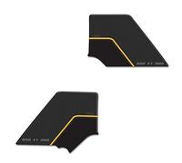 Resin Bike Motorcycle 3D Stickers Compatible with Suzuki V-Strom 650 XT ABS 2020-2021. Lower Tank Side Protections from Bumps and Scratches. Pair of Resin Stickers - Gold - Gadget Moto