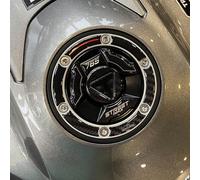 Resin Bike Motorcycle 3D Stickers Compatible with Triumph Street Triple 765 RS 2023-2025. Tank Cap Protections from Impact and Scratches. Resin Stickers - Gadget Moto