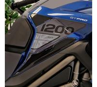 Resin Bike Motorcycle 3D Stickers Compatible with Triumph Tiger 1200 GT Pro 2022-2025. Bike Tank Side Protector from Impact and Scratches. Sticker 3D Resin Gadget Moto