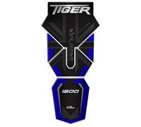 Resin Bike Motorcycle 3D Stickers Compatible with Triumph Tiger Explorer 1200 2011-2015 Blue. Tank Protector Protection from Bumps and Scratches. Resin Stickers - Gadget Moto