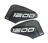 Resin Bike Motorcycle 3D Stickers Compatible with Triumph Tiger Explorer 1200 2018 2019 Matt Marine. Tank Side Protections from Impact and Scratches. Pair of Resin Stickers - Gadget Moto