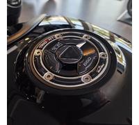 Resin Bike Motorcycle 3D Stickers Compatible with Triumph Trident 660 2021-2025. Tank Cap Protections from Impact and Scratches. Resin Stickers - Gadget Moto