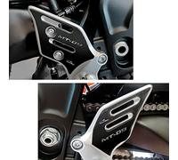 Resin Bike Motorcycle 3D Stickers Compatible with Yamaha MT-09 2021-2022. Door Sill Protection from Bumps and Scratches. Pair of Resin Stickers - Gadget Moto