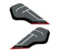 Resin Bike Motorcycle 3D Stickers Compatible with Yamaha Tenere 700 2019 Red. Tank Sides Protections from Impact and Scratches. Resin Stickers - Gadget Moto