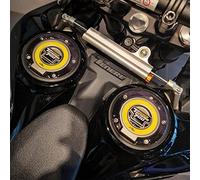 Resin Bike Motorcycle 3D Stickers Compatible with Yamaha Tenere 700 World Raid 2023 2022. Tank Caps Protections from Impact and Scratches. Pair of Resin Stickers - Made in Italy