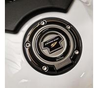 Resin Bike Motorcycle 3D Stickers Compatible with Yamaha Tracer 9 2023 2022. Tank Cap Protection from Bumps and Scratches. Resin Stickers - Gold Version - Gadget Moto