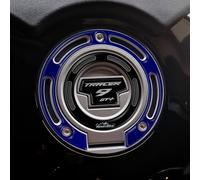 Resin Bike Motorcycle 3D Stickers Compatible with Yamaha Tracer 9 GT+ 2024 Blue. Bike Tank Cap Protection from Impact and Scratches. Sticker 3D Resin Gadget Moto
