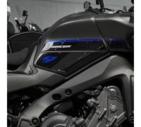 Resin Bike Motorcycle 3D Stickers Compatible with Yamaha Tracer 9 GT-GT+ 2021-2024 Blue. Bike Tank Side Protector from Impact and Scratches. Sticker 3D Resin Gadget Moto