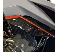 Resin Bike Motorcycle Stickers Compatible with KTM 790-890 Duke 2022-2026. Side Panel/Radiator Protection from Bumps and Scratches. 3D Resin Stickers Made in Italy