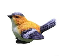 Resin Bird Decor Piece for Fairy Garden Planning, Bonsai Pot Embellishment, For Mini Landscape Shaping, and For Nest Highlighting (C)