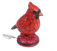 Resin Bird Night Light for Living Room Bedroom Decor, Compact Illuminated Ornament for Shelf Desk or Side Table