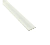 Resin Board 2pcs White Fiber Glass Flat Square Bars, 500mm Length Reinforced Plastic Bracing Strips(12x6x500mm)