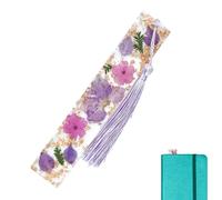 Resin Bookmark,Transparent Dried Flower Daisy Epoxy Resin Bookmark with | Beautiful Floral for Craft Book Lovers to Increase Interest in the Book